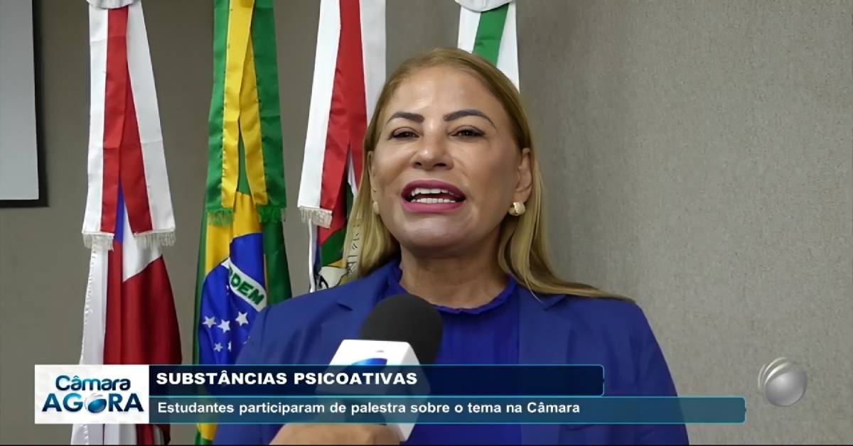Realidade e Prevenção: Delmah Pedra lidera debate sobre substâncias psicoativas na Câmara de Barreiras